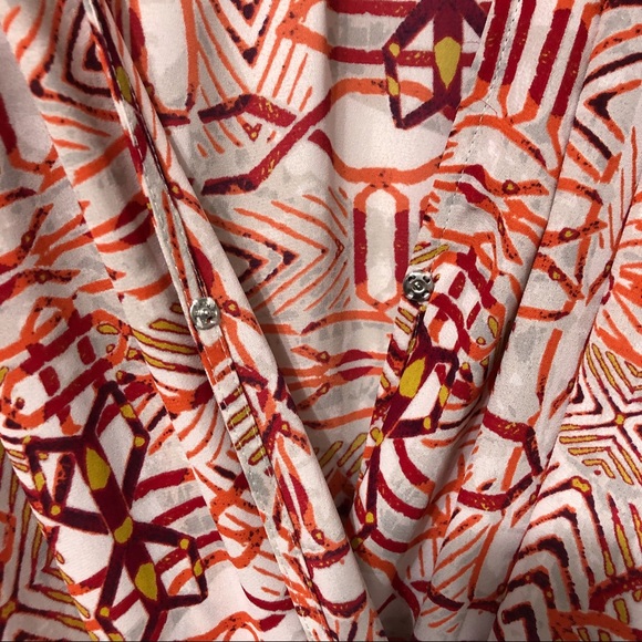 BCBGMaxAZria | Thalia Romper Multicolor | Size M - Picture 7 of 16